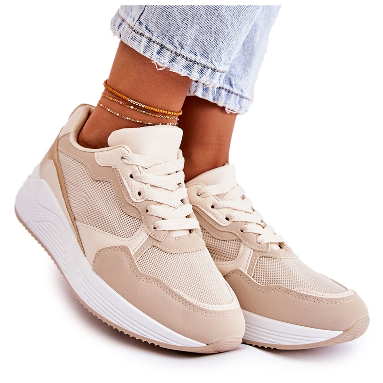 PG1 Zapatillas Clásicas Mujer Beige Salema
