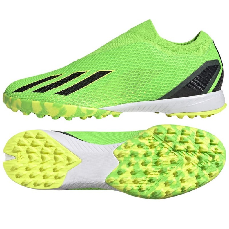 Zapatillas de fútbol Adidas X Speedportal.3 Ll Tf GW8475 verde verde