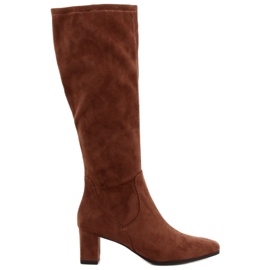 Botas mujer Caprice 25517-29 Dk cognac strech marrón