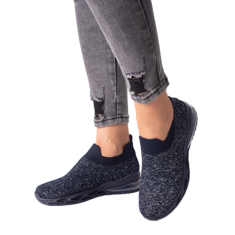 Deportivas mujer Shelovet azul marino