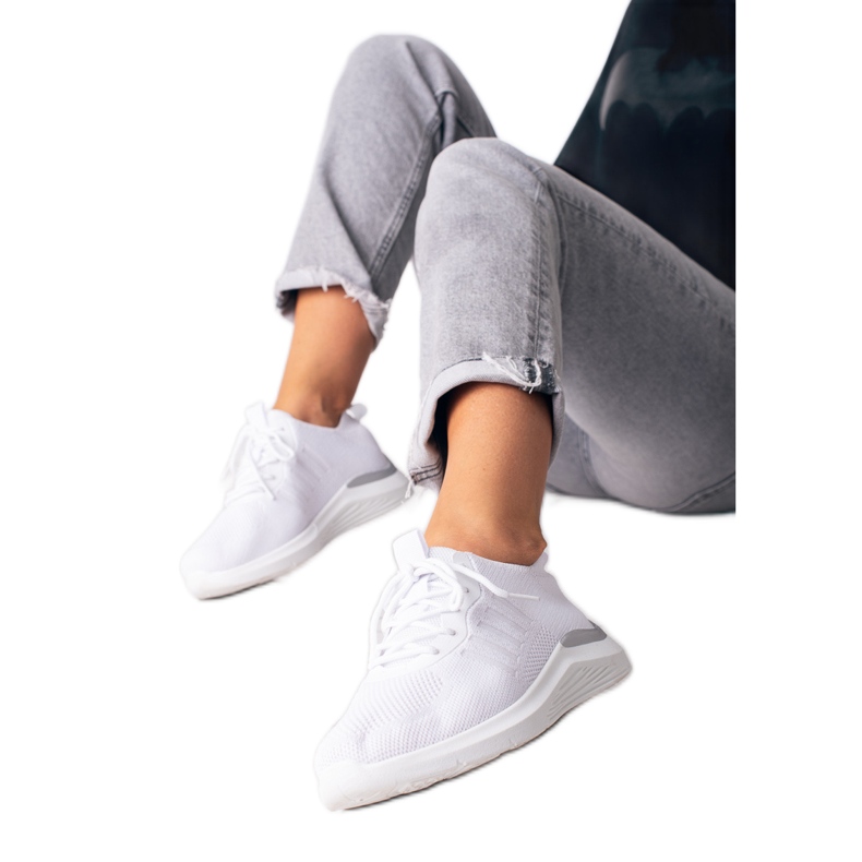 Zapatillas deportivas mujer Shelovet blancas blanco
