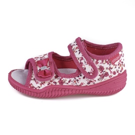 Zapatillas casa niña Viggami Hania flores rosa