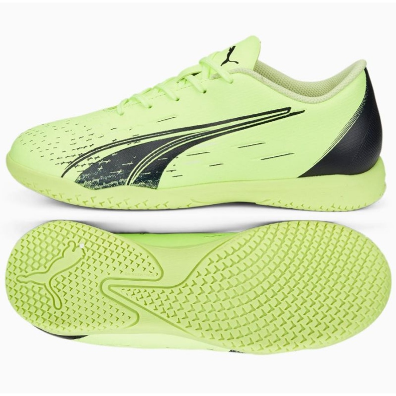 Botas de fútbol Puma Ultra Play It Jr 106919 01 amarillo amarillos