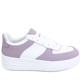 Deportivas mujer Zetto Morado blanco violeta