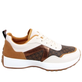Zapatillas camel Akira beige marrón multicolor Zapatillas camel Akira beige marrón multicolor