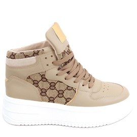 Zapatillas altas Axel Khaki beige marrón