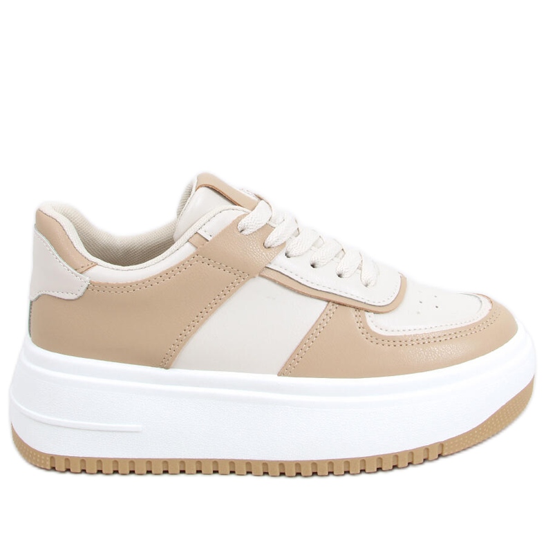 Deportivas de mujer Dhara Beige blanco