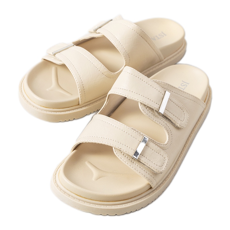 Zapatillas beige en la plataforma Boonah