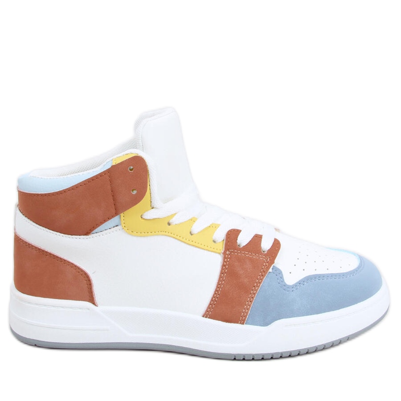 Clowsi zapatillas altas azules multicolor Clowsi zapatillas altas azules multicolor