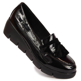 Zapatos mujer charol negro Filippo