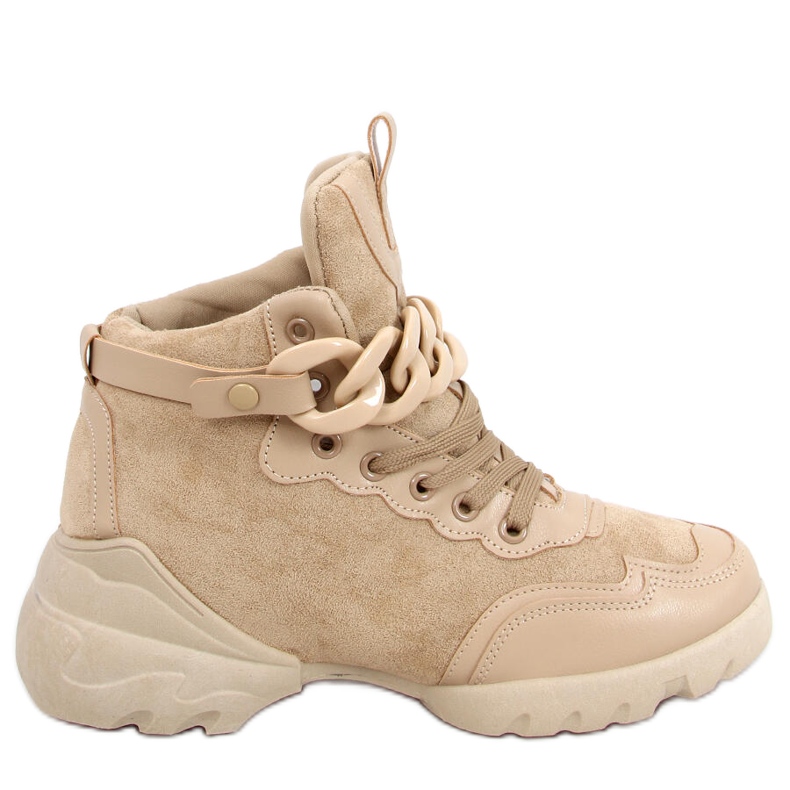 Deportivas con cadena Peri Khaki desmontable beige
