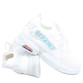 Calzado deportivo Hiral White calcetines blanco