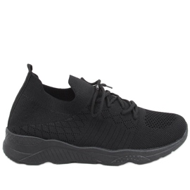 Deportivas calcetín Tutto Allblack negro