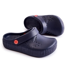 Pantuflas Ligeras Infantiles Kroks Big Star II375002 Azul Marino