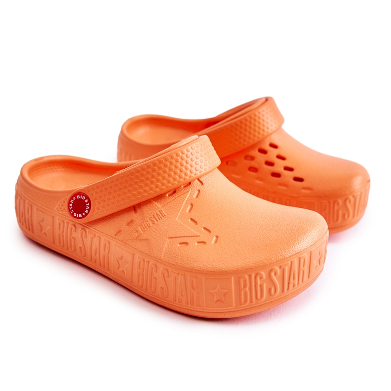 Pantuflas Ligeras Infantiles Kroks Big Star II375008 Naranja
