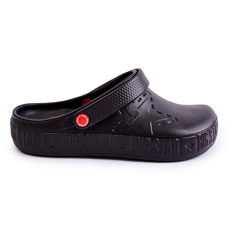 Pantuflas Ligeras Hombre Kroks Big Star II175001 Negro