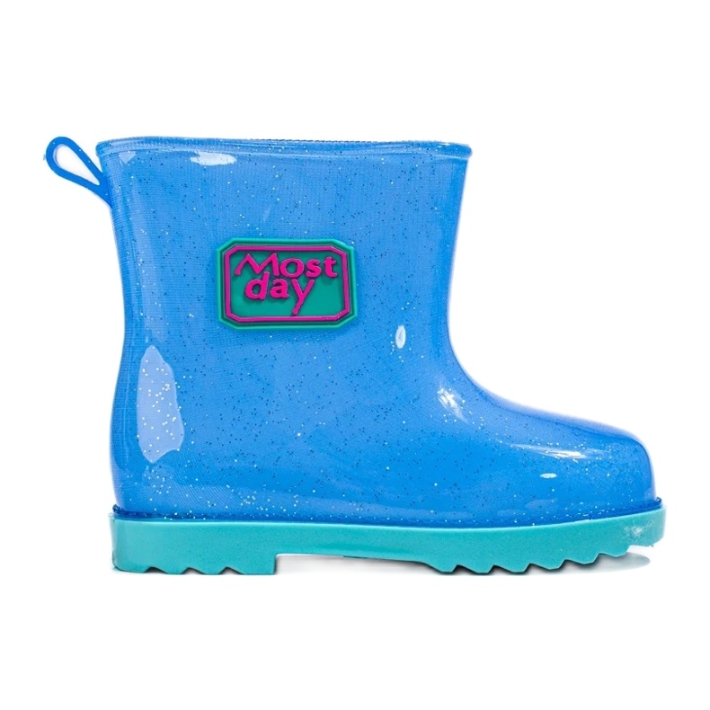 Botas de agua azules para niño