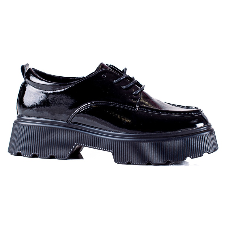 Zapatos Vinceza lacados en negro