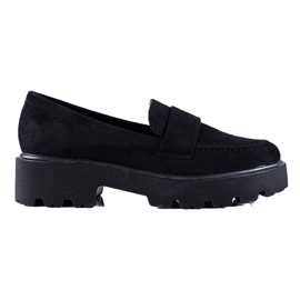 Zapatos de ante negro Shelovet