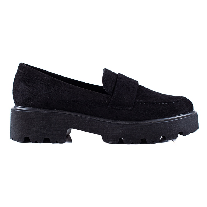 Zapatos de ante negro Shelovet