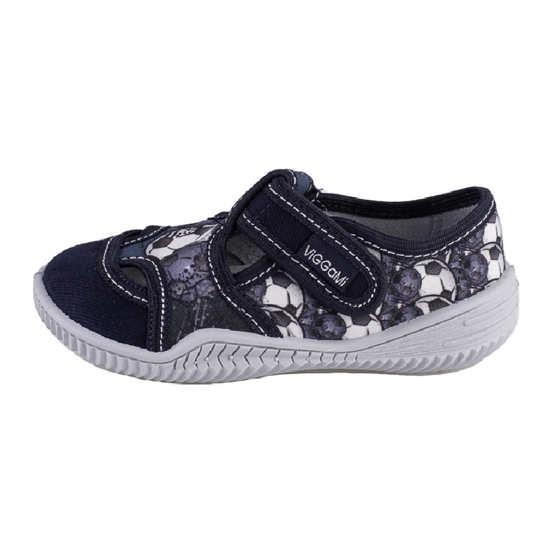 Zapatillas casa niño Viggami Adaś clásico azul marino