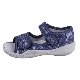 Pantuflas de niño Viggami Franek azul
