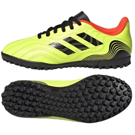 Zapatillas Adidas Copa Sense.4 Tf Jr GZ1374 amarillo amarillos