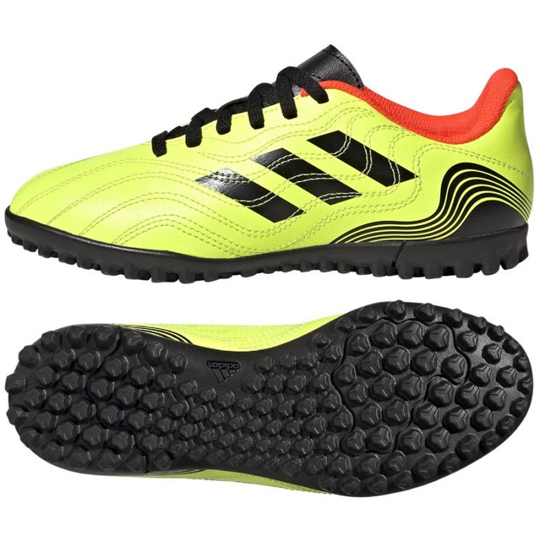 Zapatillas Adidas Copa Sense.4 Tf Jr GZ1374 amarillo amarillos
