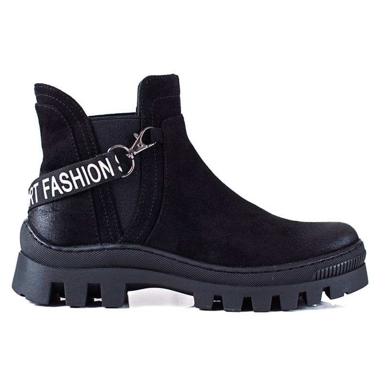 W. Potocki Trabajadores Potocki de ante negro W. Potocki Trabajadores Potocki de ante negro