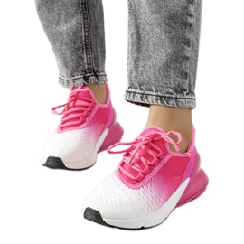 Deportivas Glaner rosas blanco