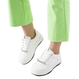 Deportivas Kelliher cadena blancas blanco