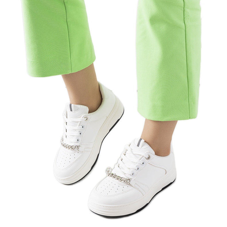 Deportivas Kelliher cadena blancas blanco Deportivas Kelliher cadena blancas blanco