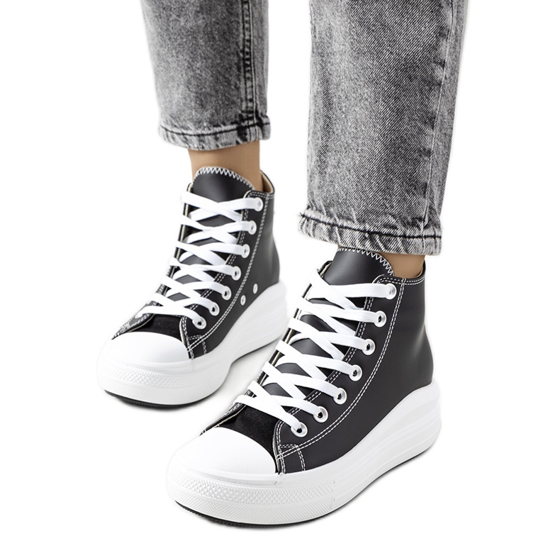 PA1 Zapatillas tobilleras Copples negras negro