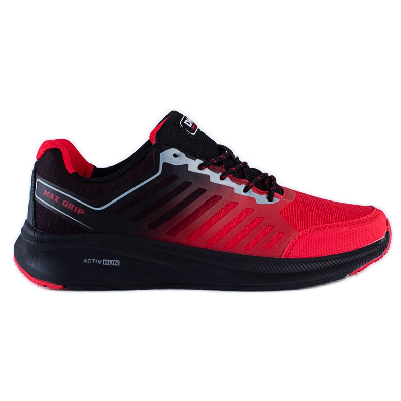 Zapatillas deportivas hombre DK rojas negro rojo