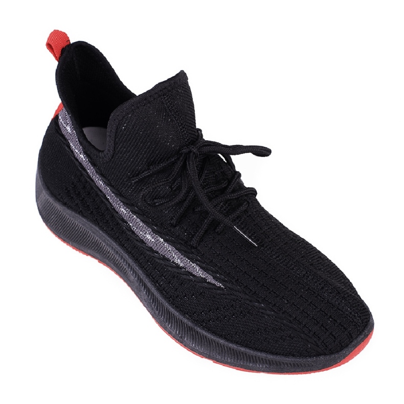 SHELOVET Zapatos deportivos de hombre negros.