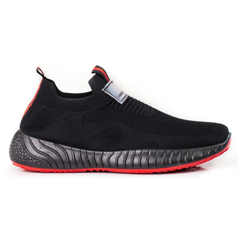 SHELOVET Zapatillas deportivas de fitness negras para hombre. negro