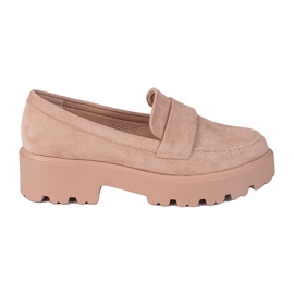 Zapatos ante beige Shelovet