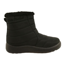 Evento Botas de nieve para mujeres negras resistentes al agua negro