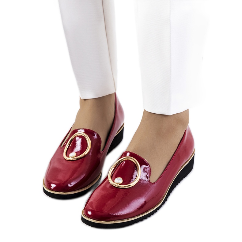Zapatos Kadyro lacado rojo