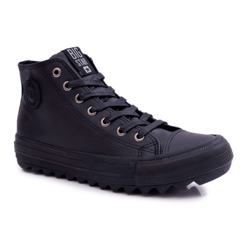 Sneakers Mujer Big Star High Warmed Negro EE274110