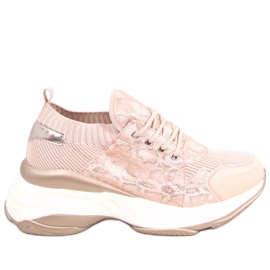 Zapatillas Judit Champagne rosa