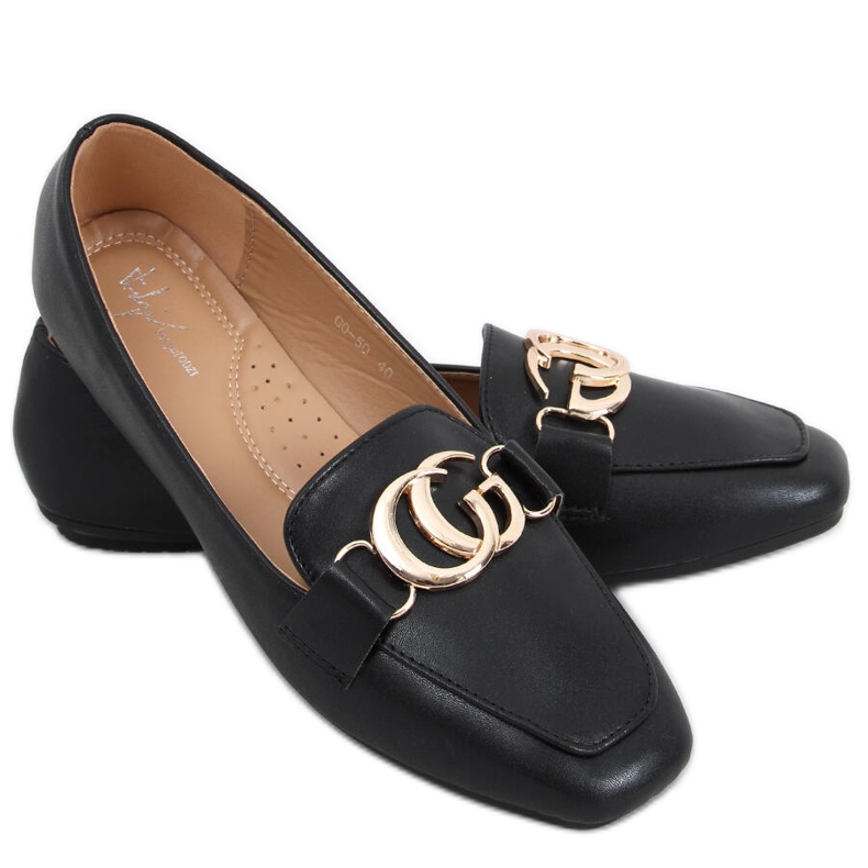 Mocasines mujer Elisa Negro