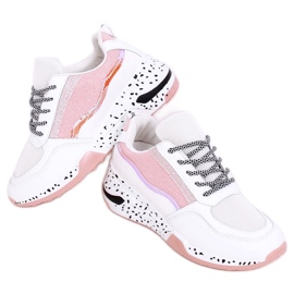 Deportivas mujer Milano Rosa blanco rosado