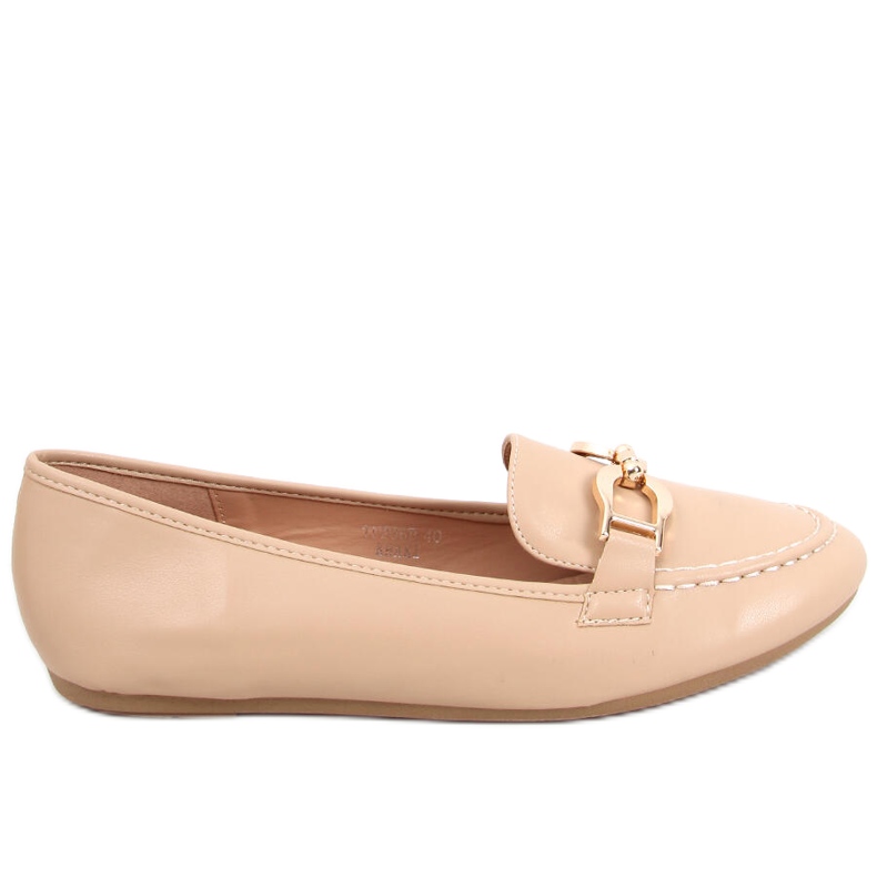 Mocasines de mujer Amiya Caqui beige