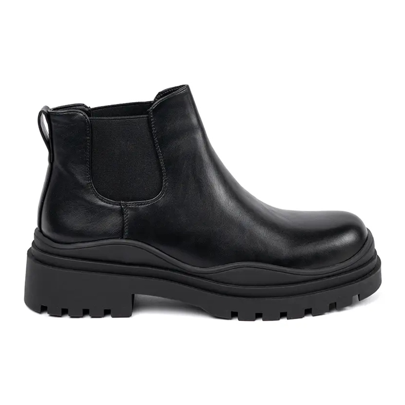 Botines de mujer Shelovet con plataforma. beige