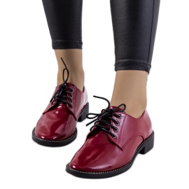 Zapatos mujer granate Ricieri rojo