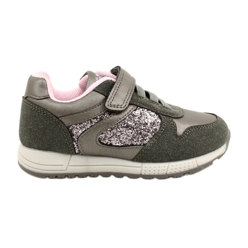 American Club ES40 Zapatos deportivos infantiles grises-silver