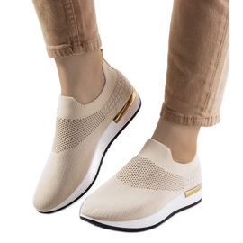Deportivas atlanta beige
