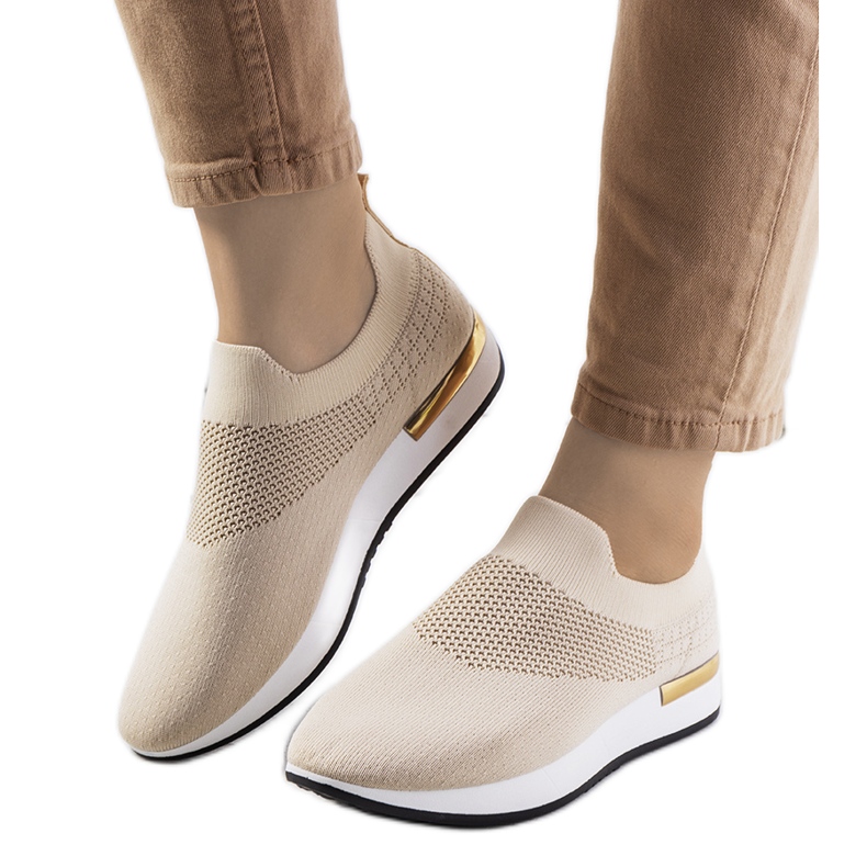 Deportivas atlanta beige