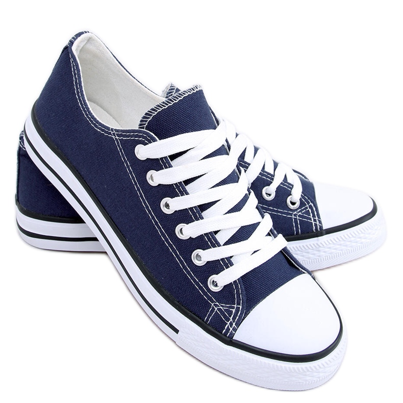 Zapatillas clásicas de mujer Basic D.BLUE azul